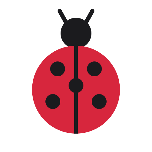 PattyBug, a ladybug-themed calculator